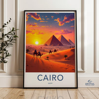 Cairo Poster - Egypt Wall Art