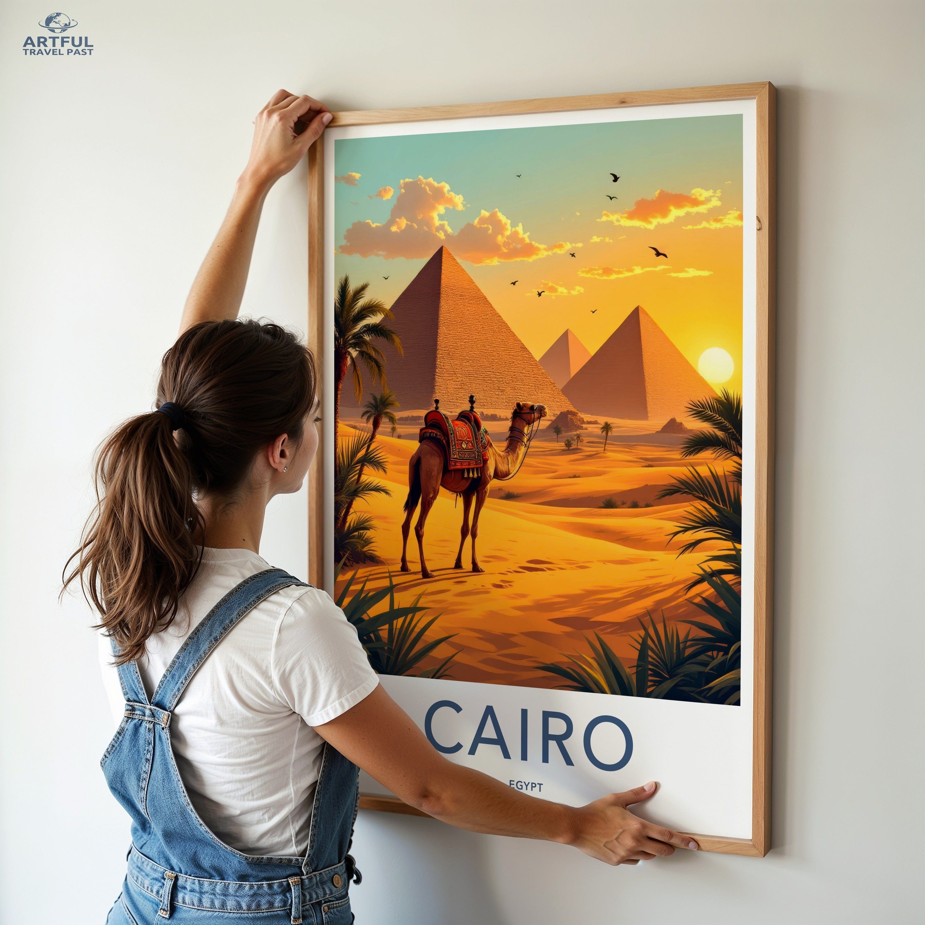Cairo Poster - Egypt Wall Art