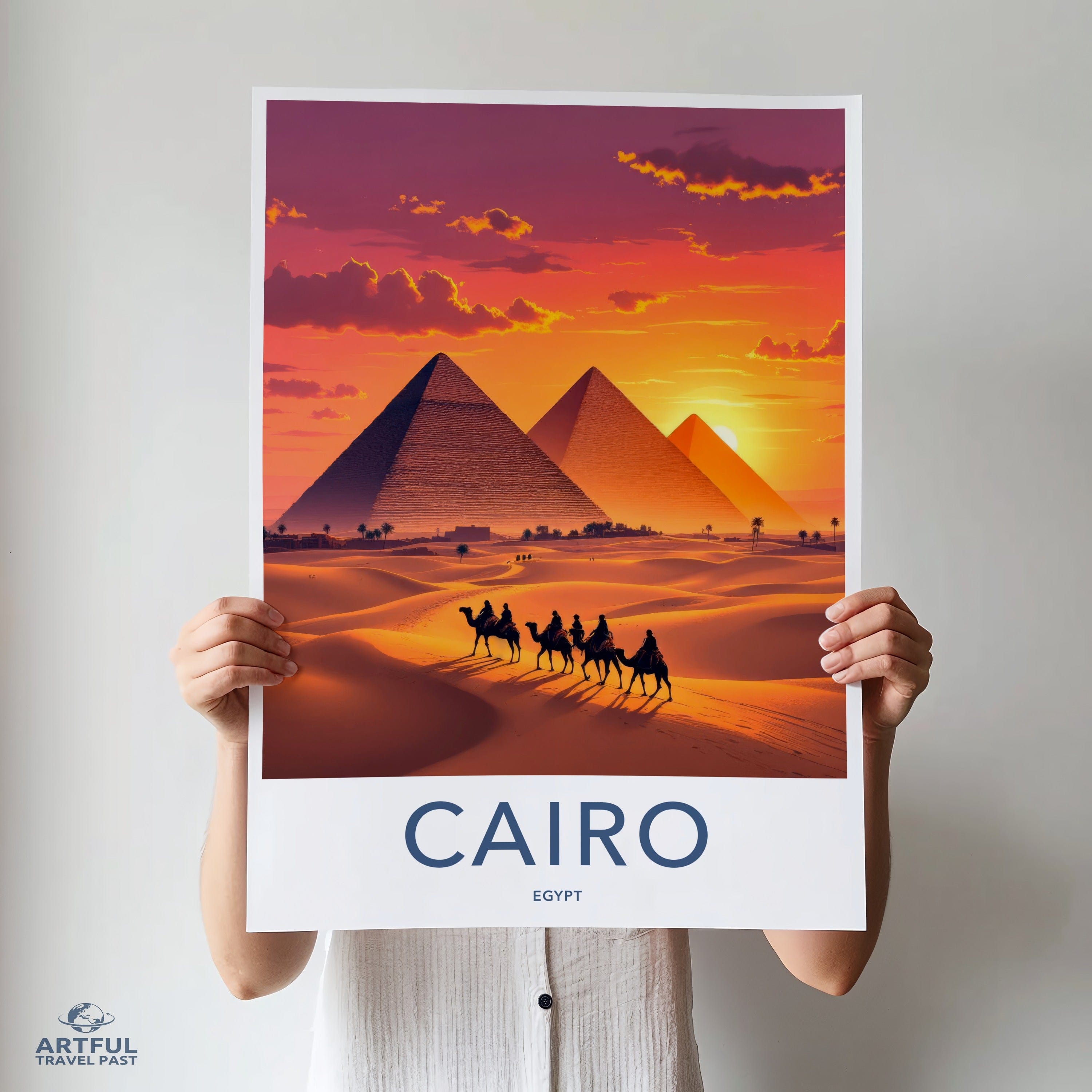 Cairo Poster - Egypt Wall Art