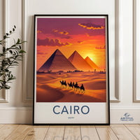 Cairo Poster - Egypt Wall Art
