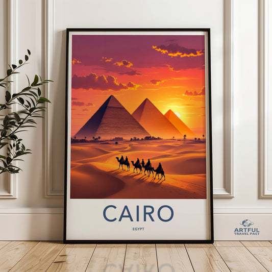 Cairo Poster - Egypt Wall Art