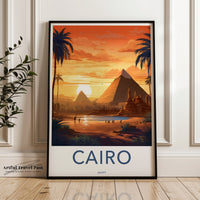 Cairo Poster | Egypt Wall Art | Africa Decor