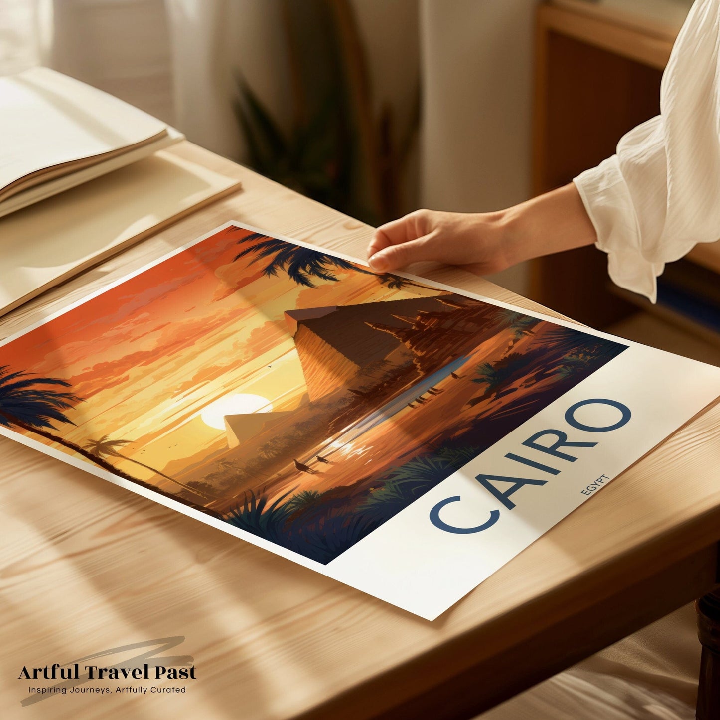 Cairo Poster | Egypt Wall Art | Africa Decor