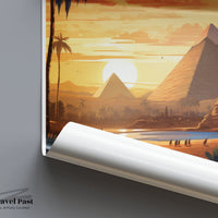 Cairo Poster | Egypt Wall Art | Africa Decor