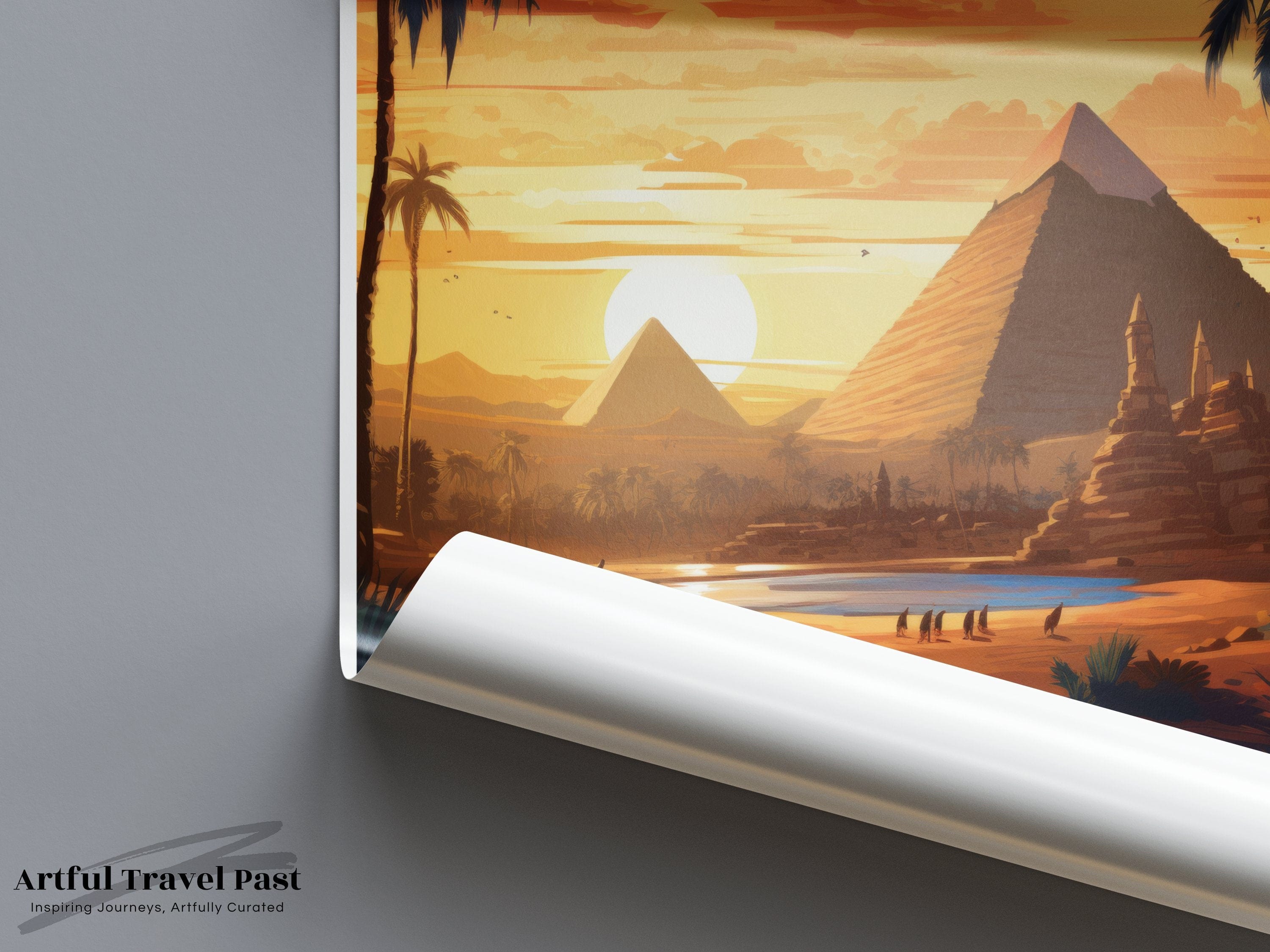 Cairo Poster | Egypt Wall Art | Africa Decor