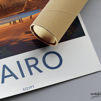 Cairo Poster | Egypt Wall Art | Africa Decor