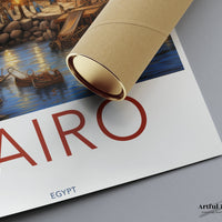 Cairo Poster | Egypt Wall Art | Africa Decor