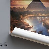 Cairo Poster | Egypt Wall Art | Africa Decor