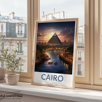 Cairo Poster | Egypt Wall Art | Africa Decor