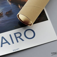Cairo Poster | Egypt Wall Art | Africa Decor