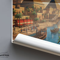 Cairo Poster | Egypt Wall Art | Africa Decor