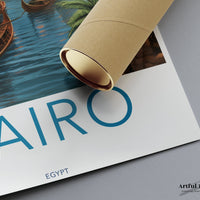 Cairo Poster | Egypt Wall Art | Africa Decor