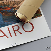 Cairo Poster | Egypt Wall Art | Middle East Decor