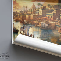 Cairo Poster | Egypt Wall Art | Middle East Decor