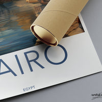 Cairo Poster | Egypt Wall Art | Middle East Decor