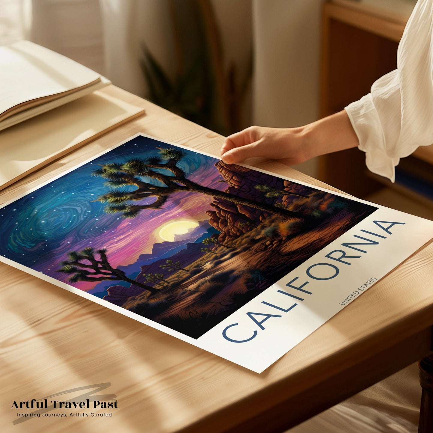California Poster | California Wall Art | America Decor