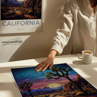 California Poster | California Wall Art | America Decor