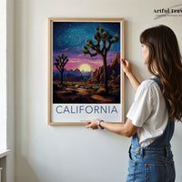 California Poster | California Wall Art | America Decor