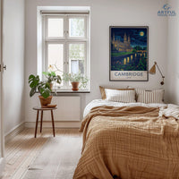 Cambridge Poster - England Wall Art