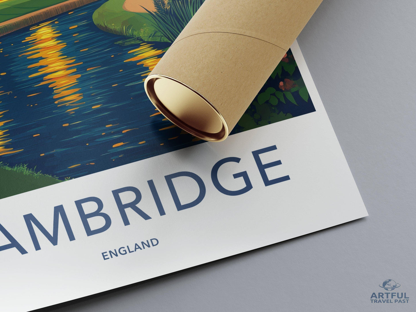 Cambridge Poster - England Wall Art