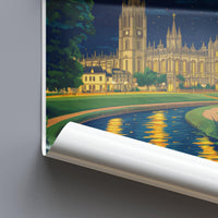 Cambridge Poster - England Wall Art