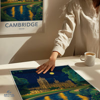 Cambridge Poster - England Wall Art