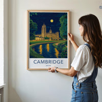 Cambridge Poster - England Wall Art