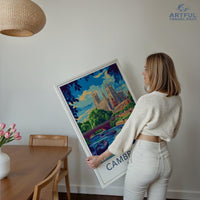 Cambridge Poster - England Wall Art