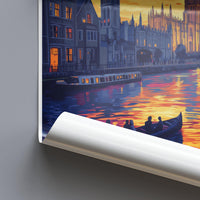 Cambridge Poster | England Wall Art | UK Decor
