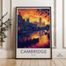 Cambridge Poster | England Wall Art | UK Decor