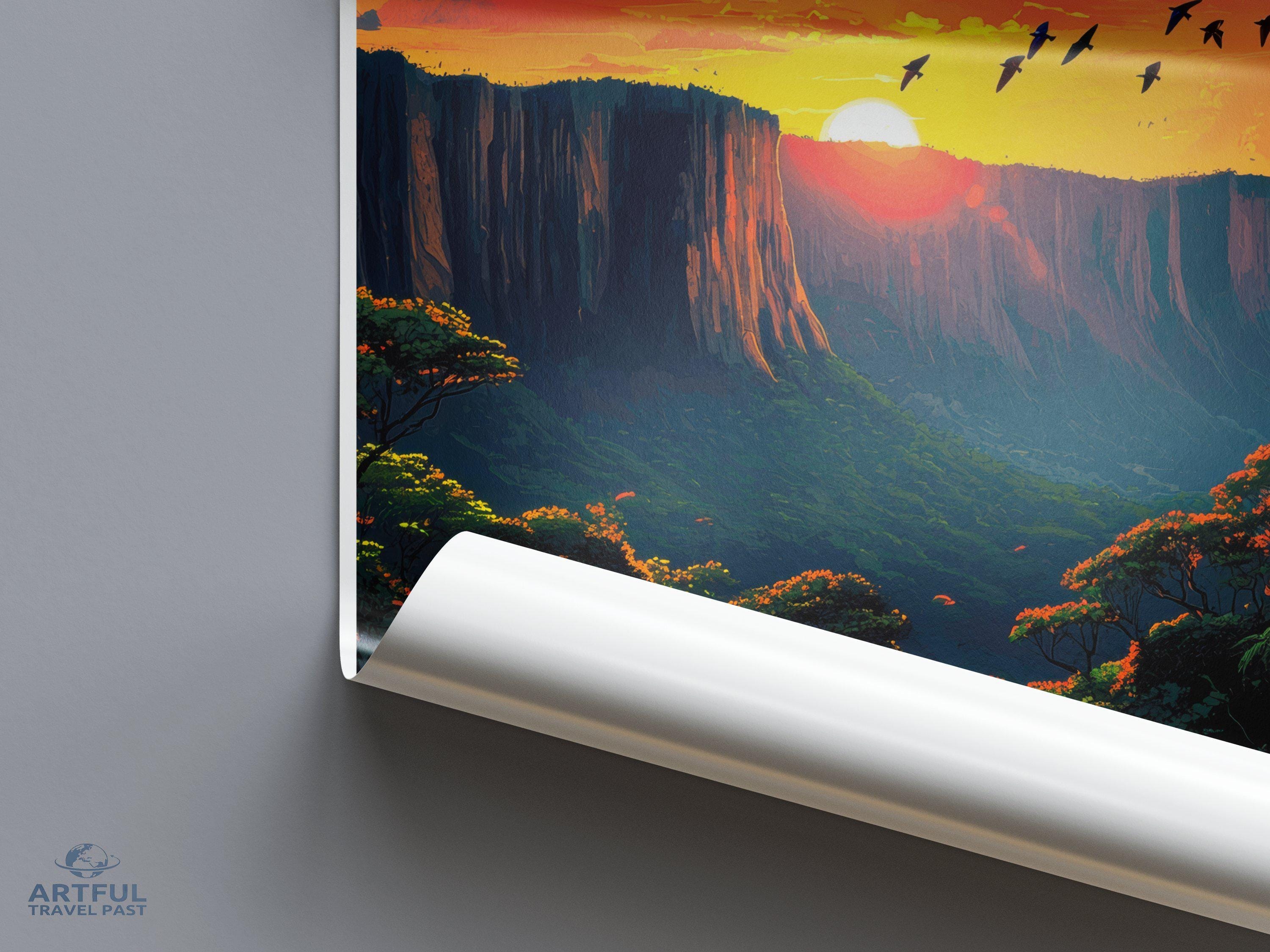 Canaima National Park Poster | Venezuela Wall Art