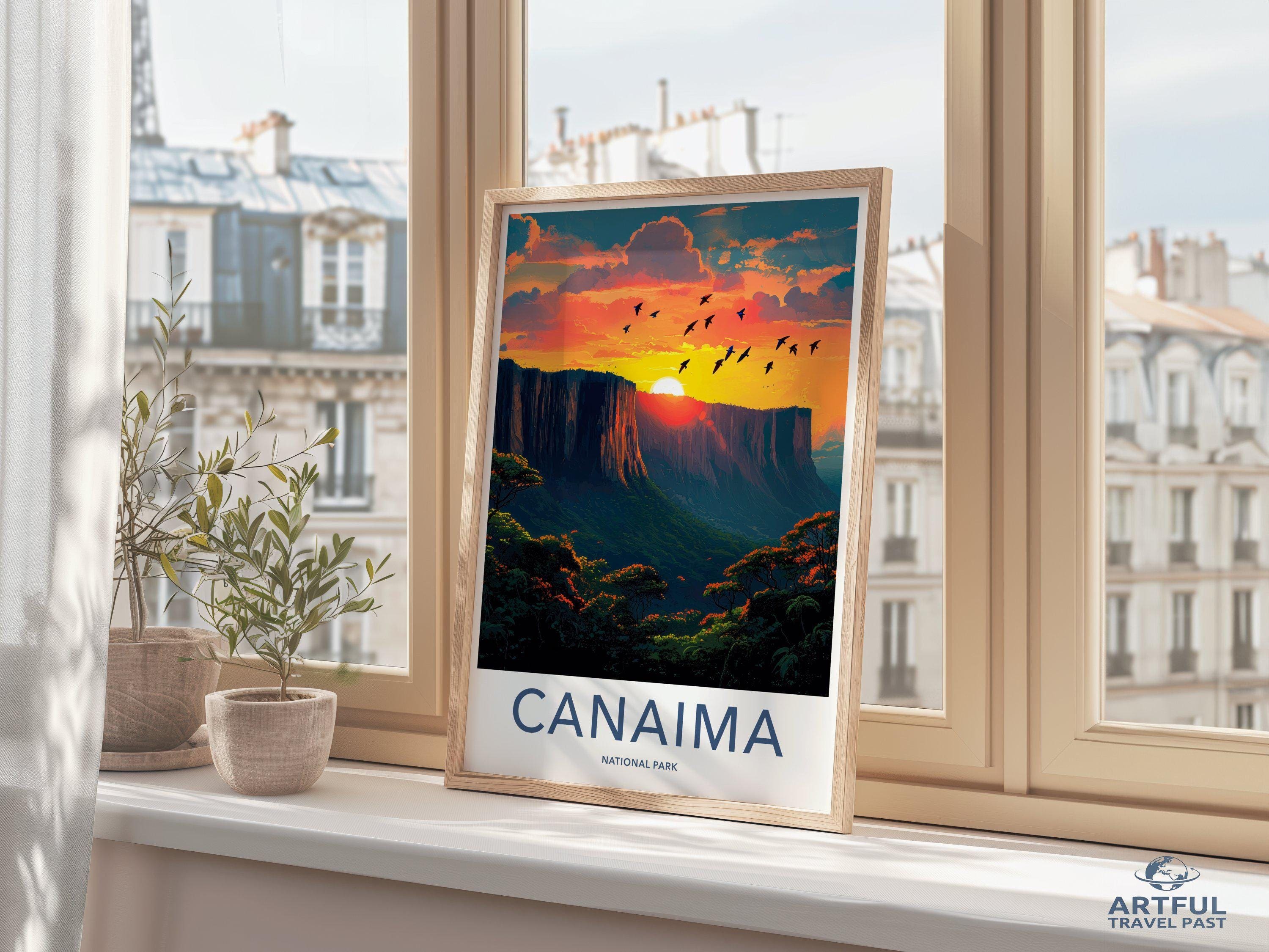 Canaima National Park Poster | Venezuela Wall Art