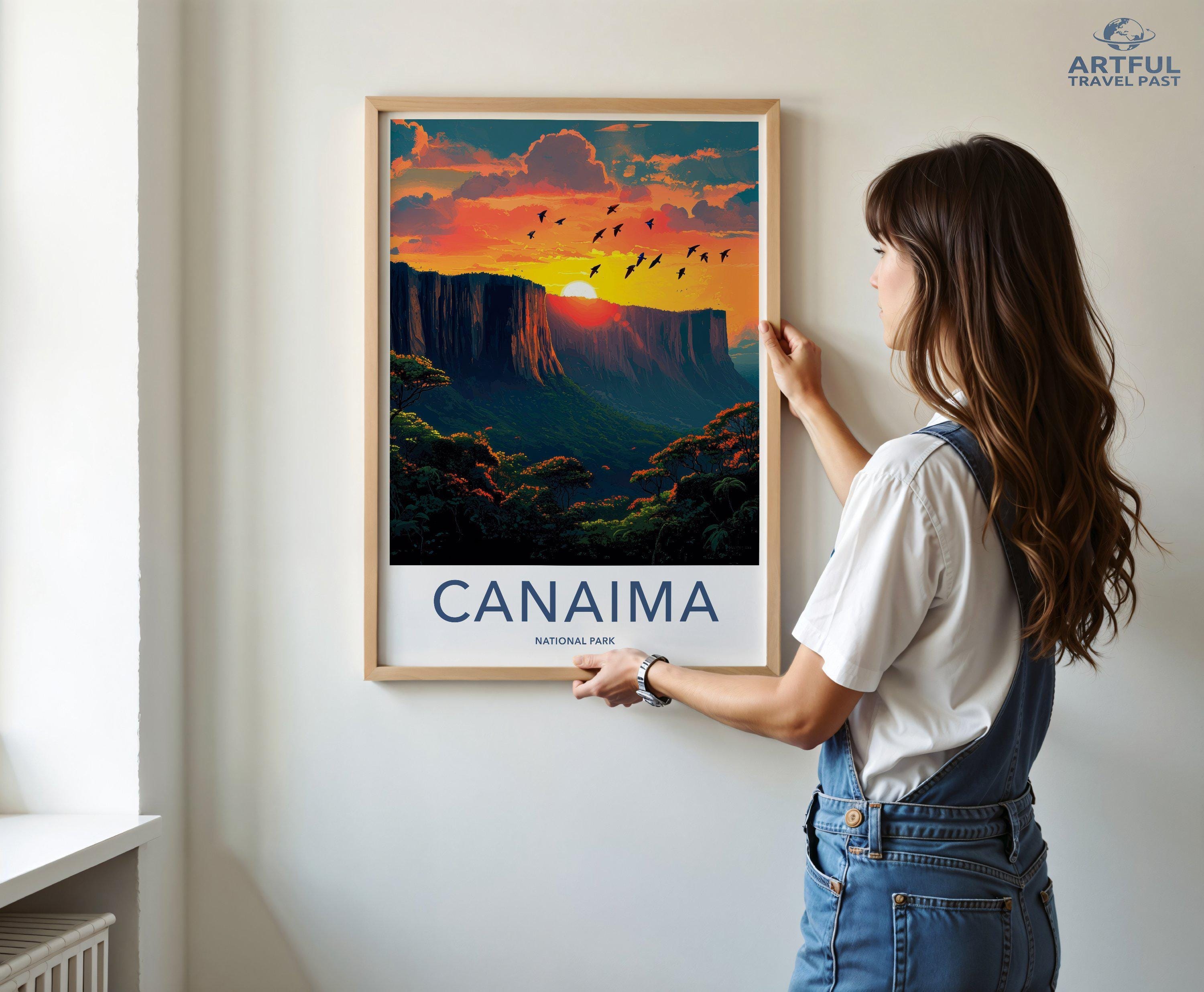 Canaima National Park Poster | Venezuela Wall Art