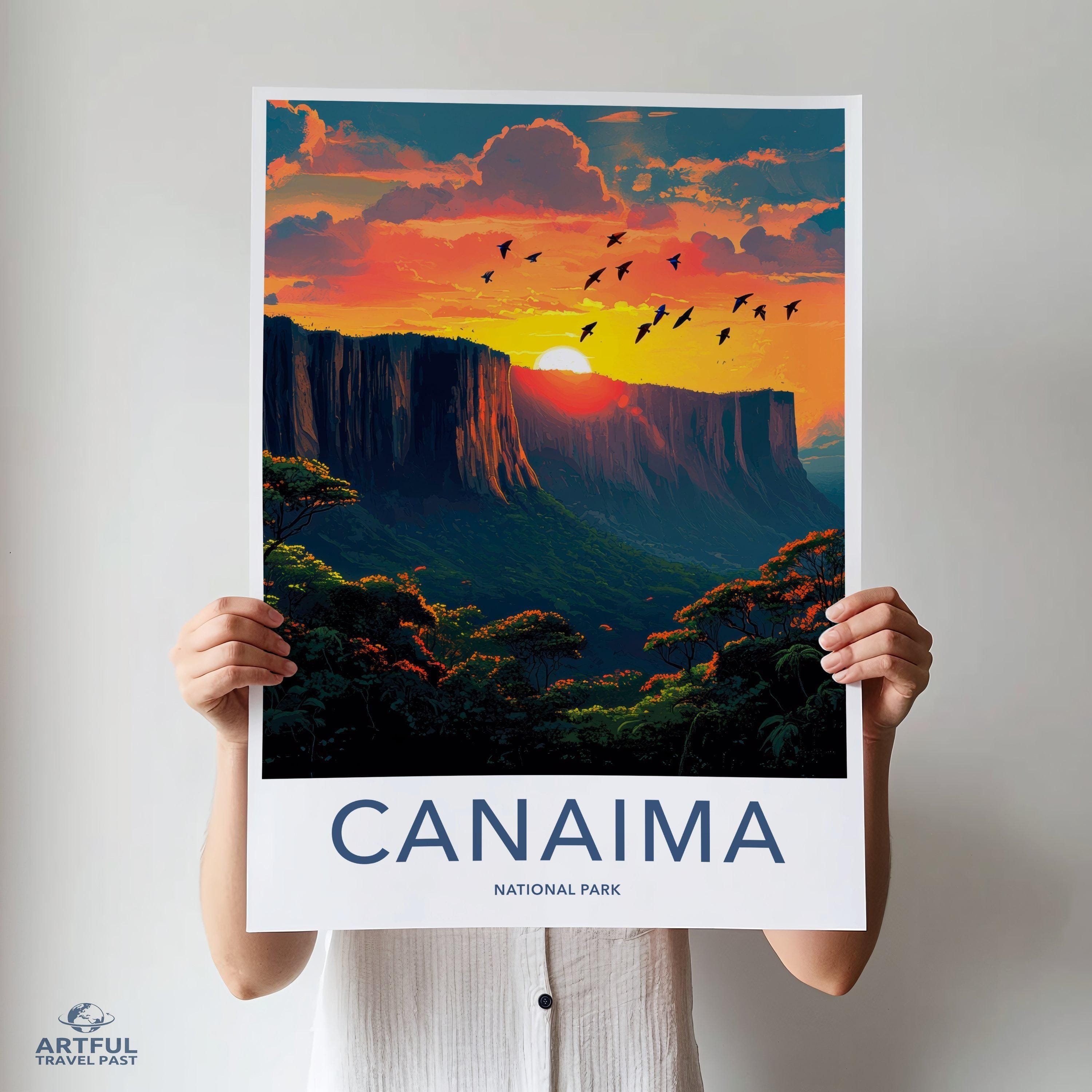 Canaima National Park Poster | Venezuela Wall Art