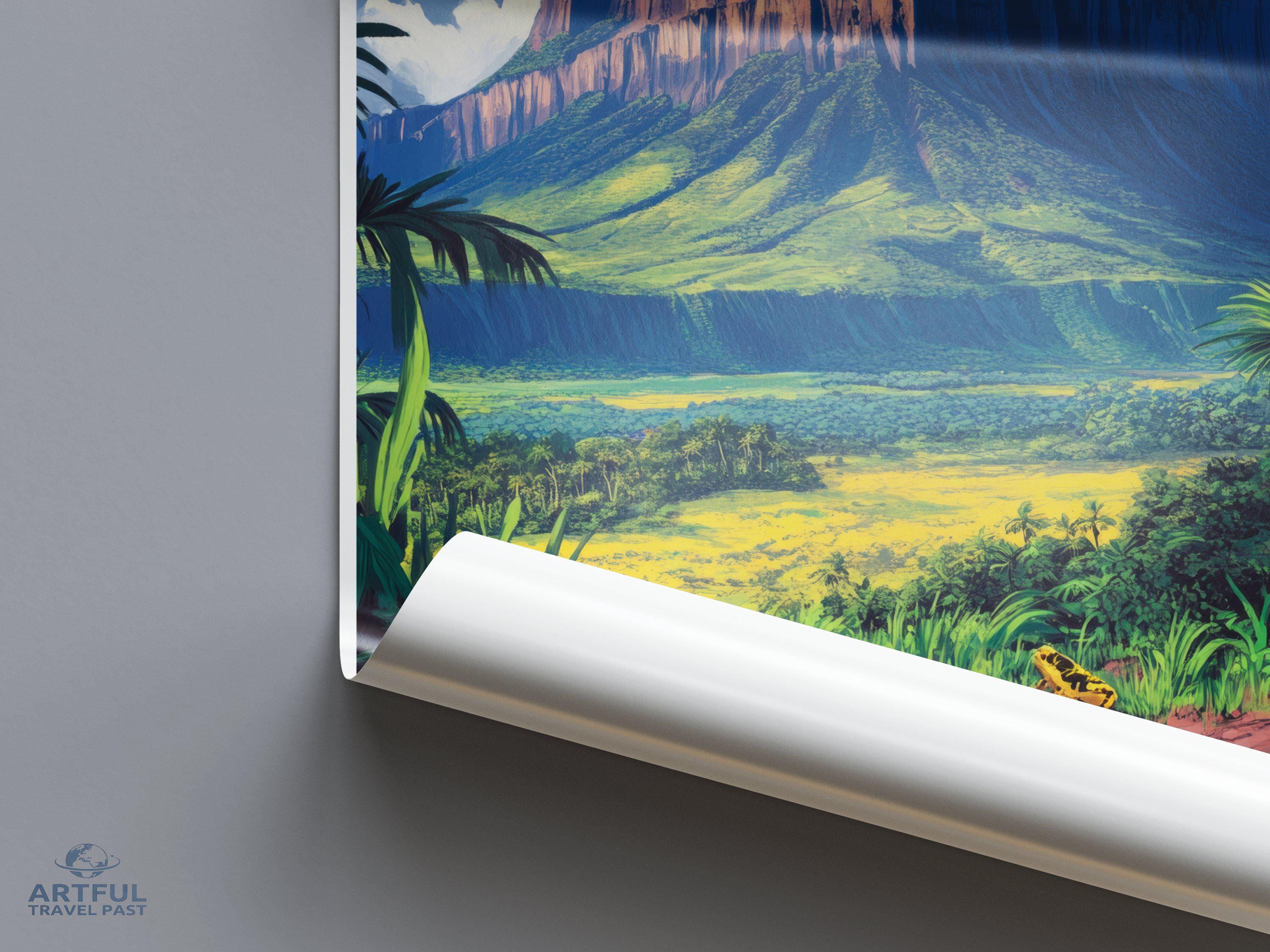 Canaima National Park Poster | Venezuela Wall Art