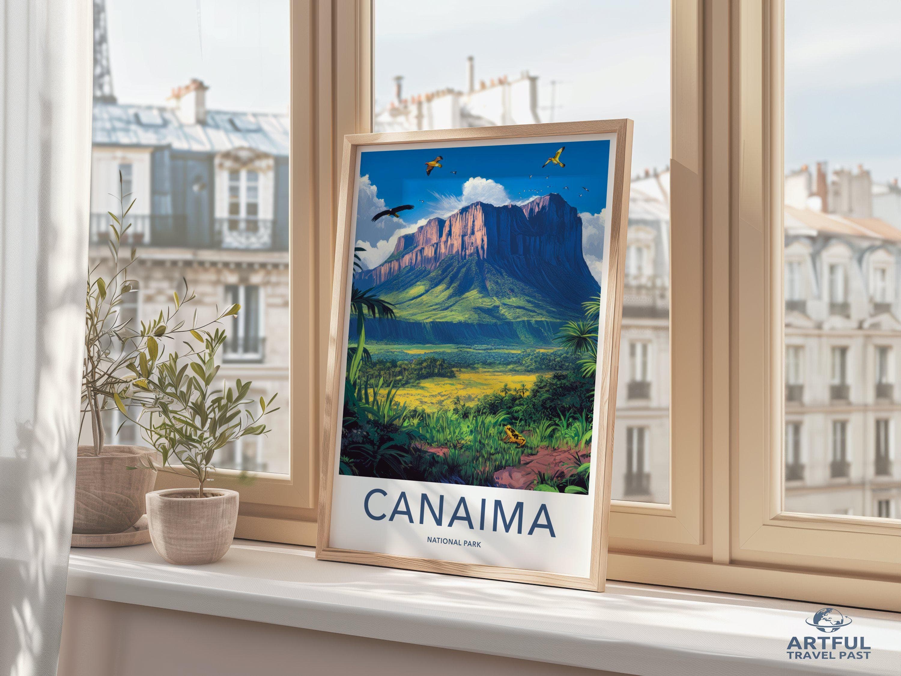 Canaima National Park Poster | Venezuela Wall Art