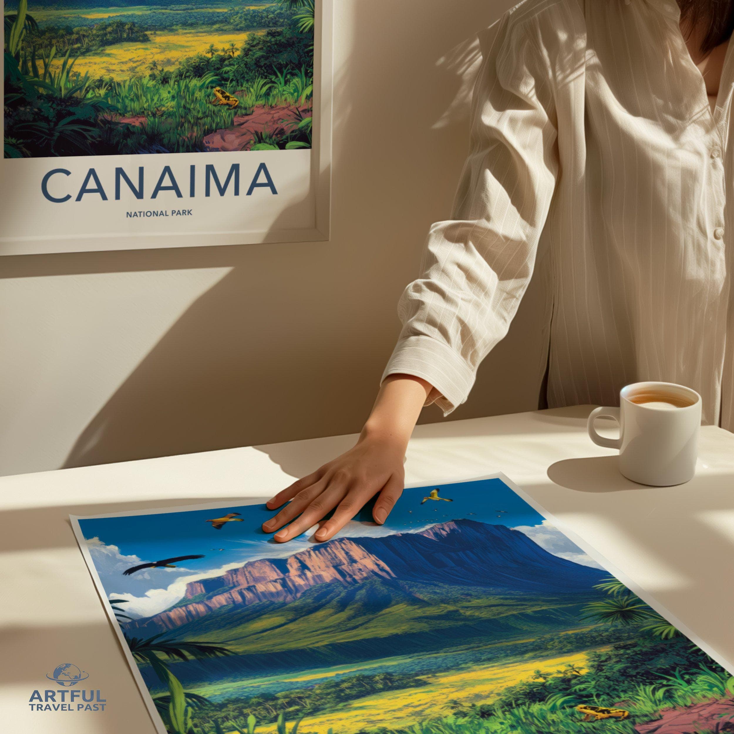 Canaima National Park Poster | Venezuela Wall Art