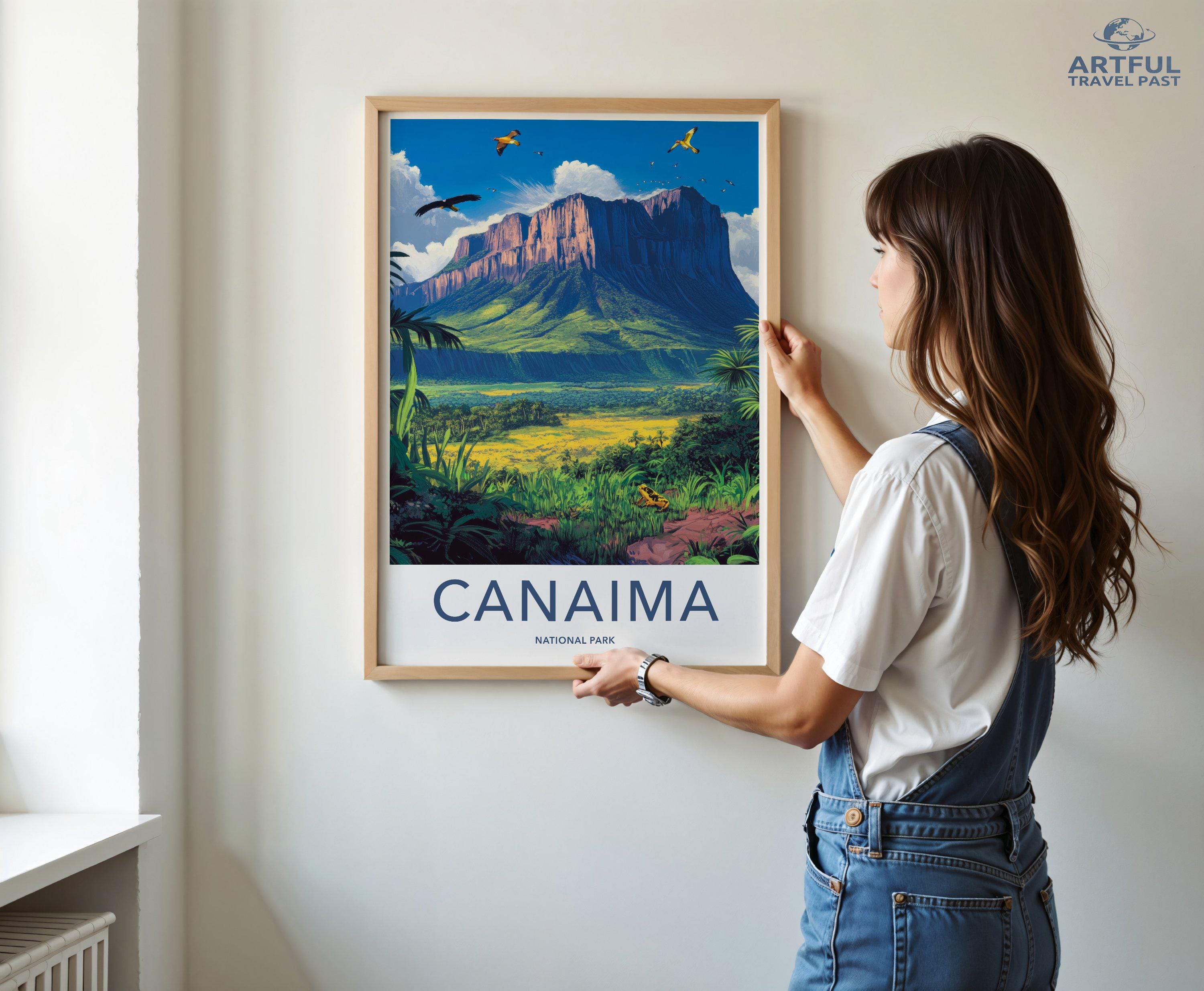 Canaima National Park Poster | Venezuela Wall Art