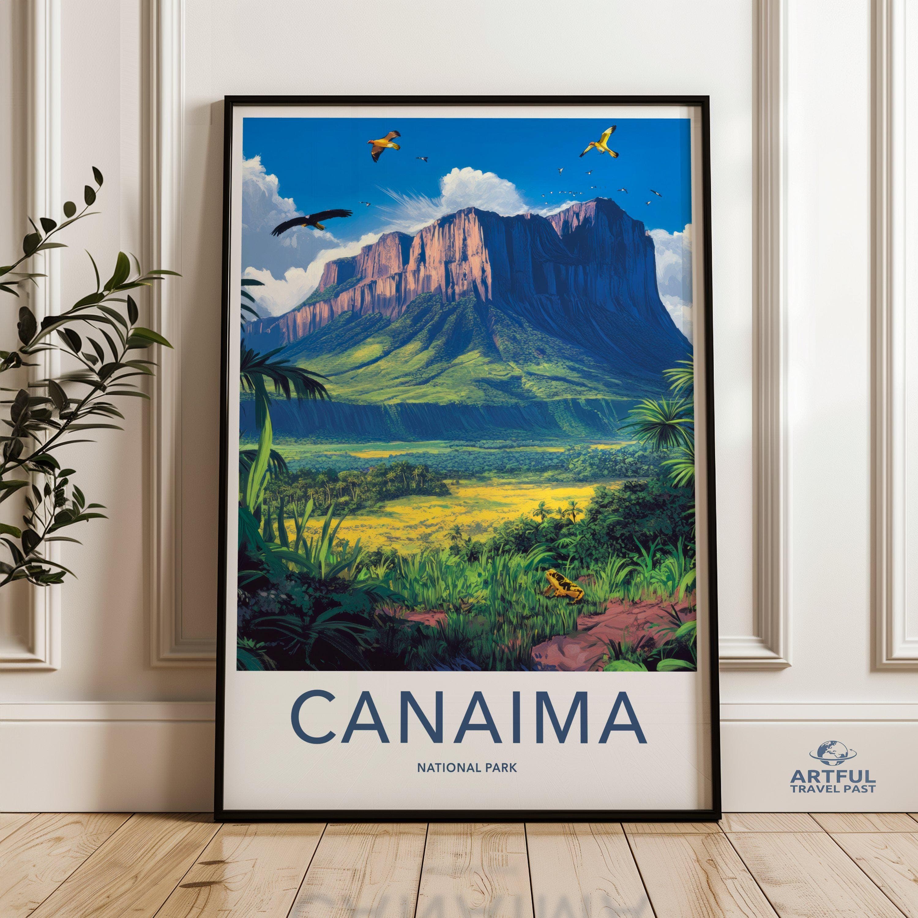 Canaima National Park Poster | Venezuela Wall Art