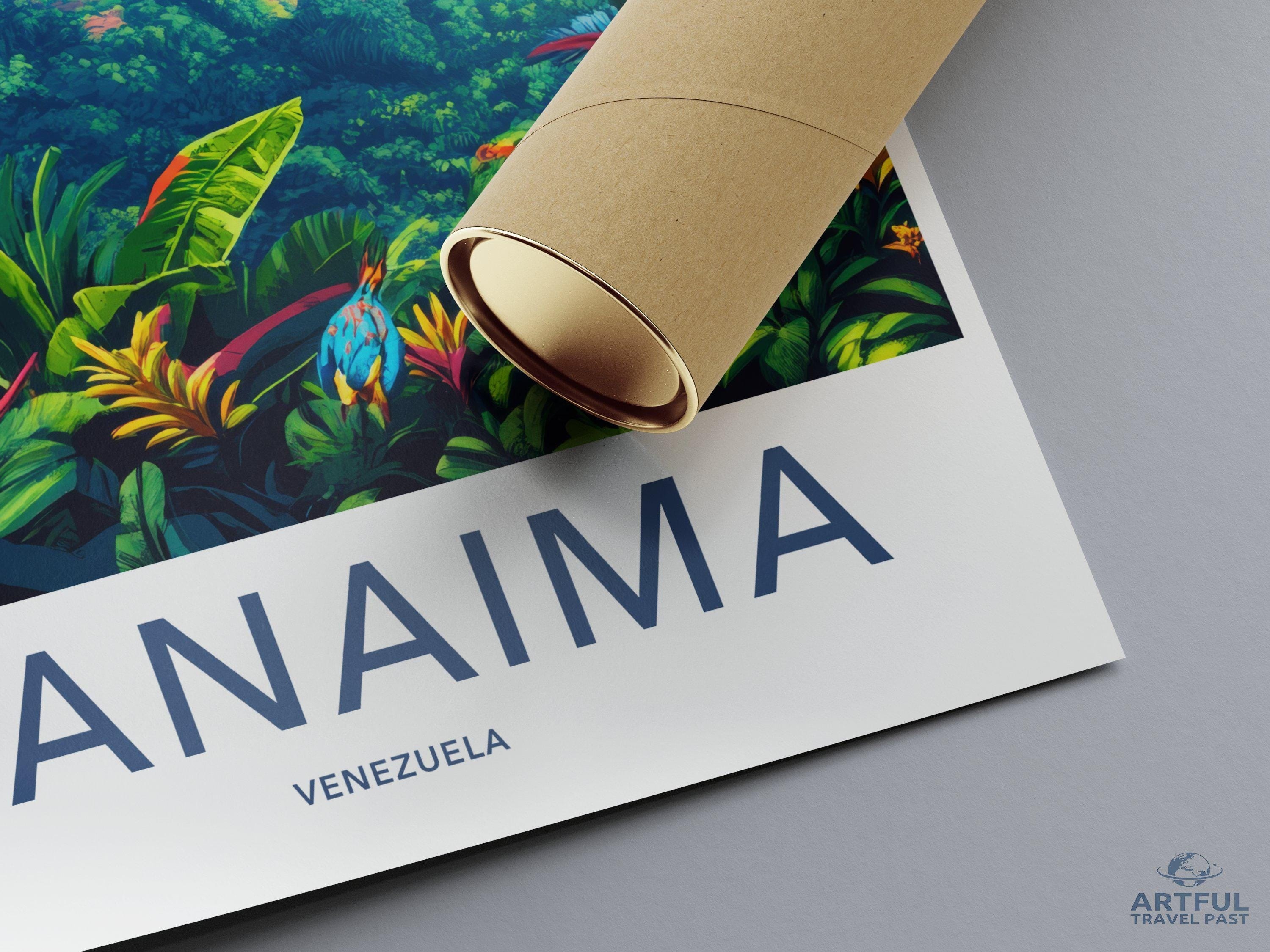 Canaima National Park Poster | Venezuela Wall Art