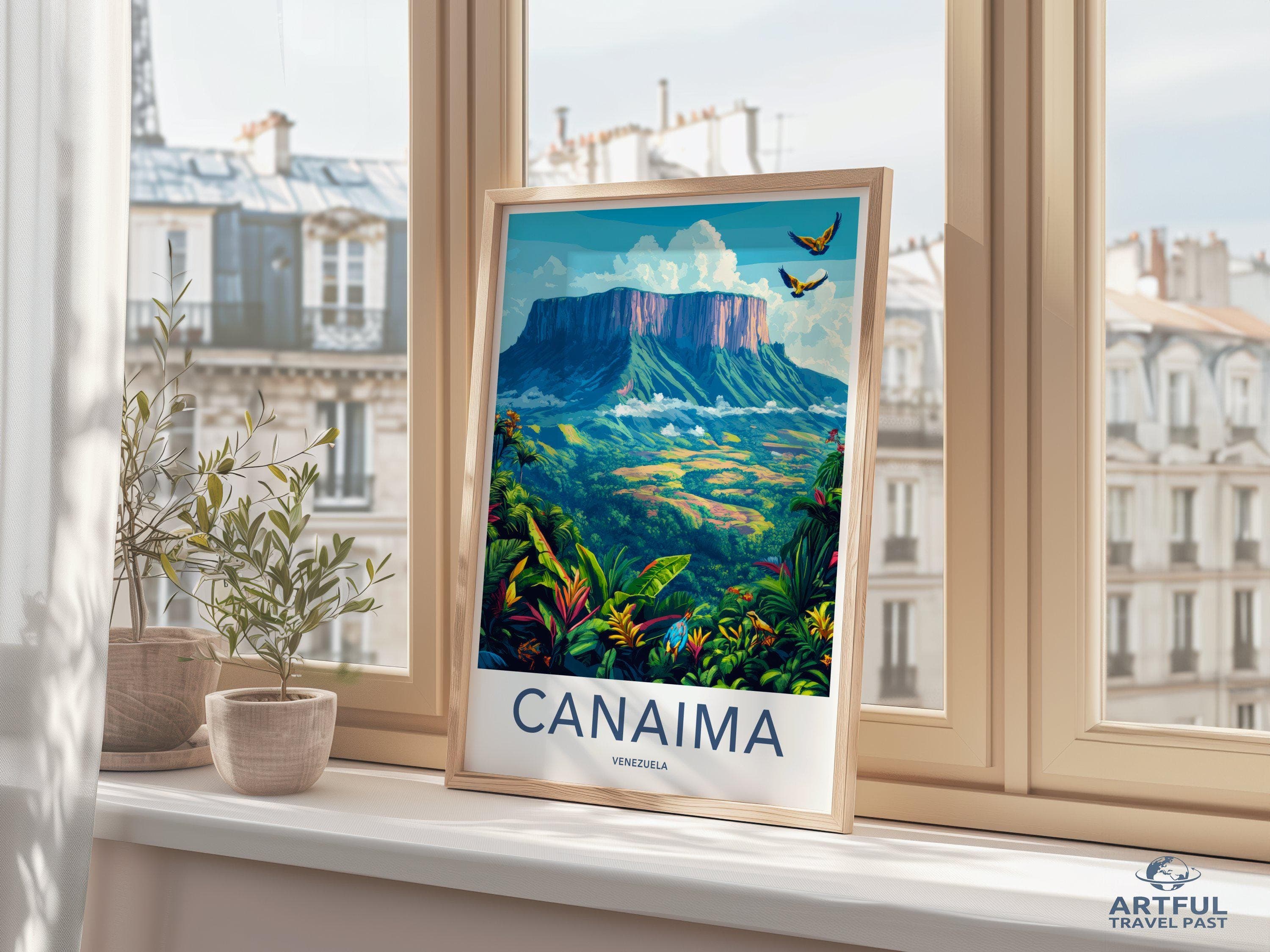 Canaima National Park Poster | Venezuela Wall Art