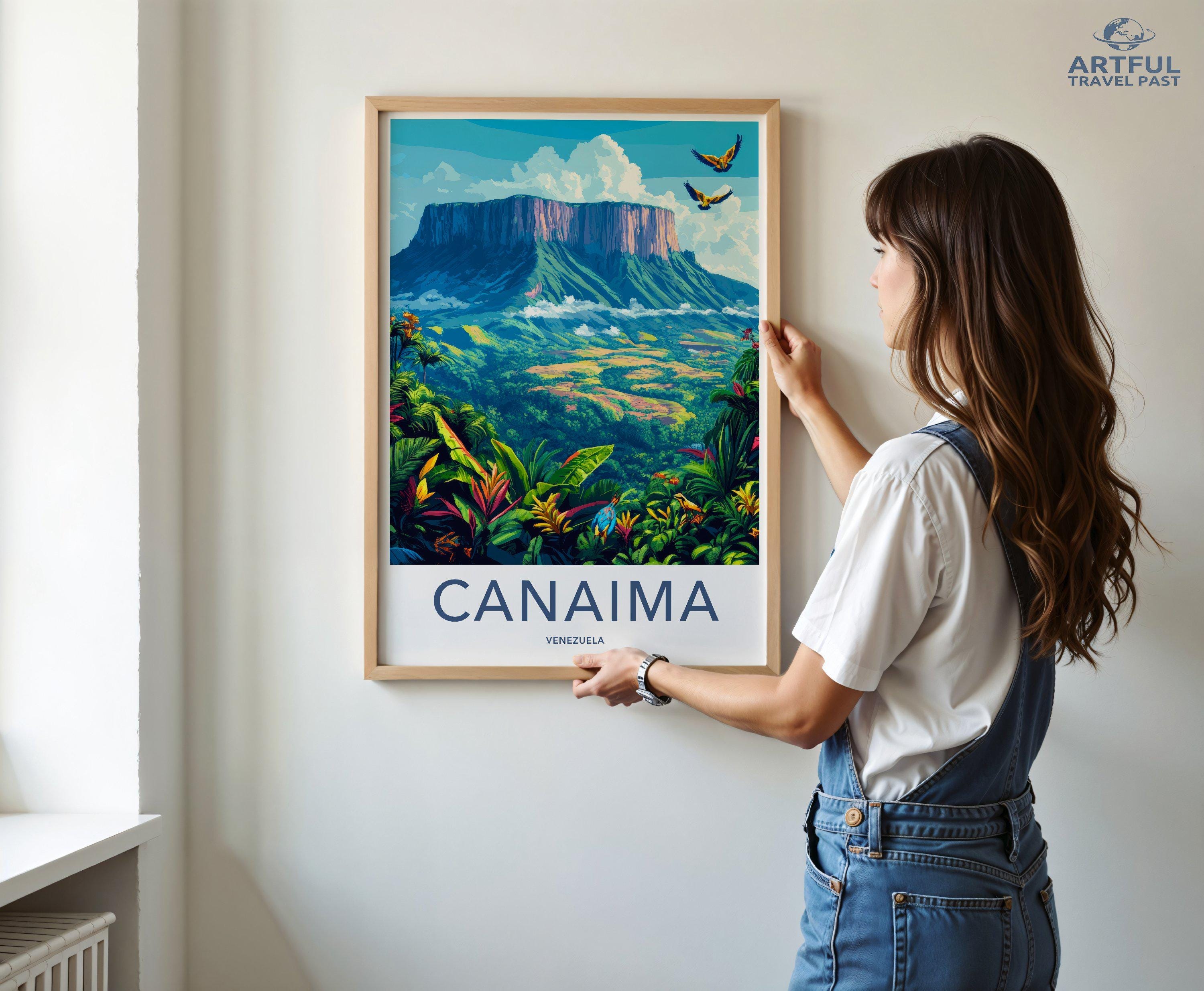 Canaima National Park Poster | Venezuela Wall Art