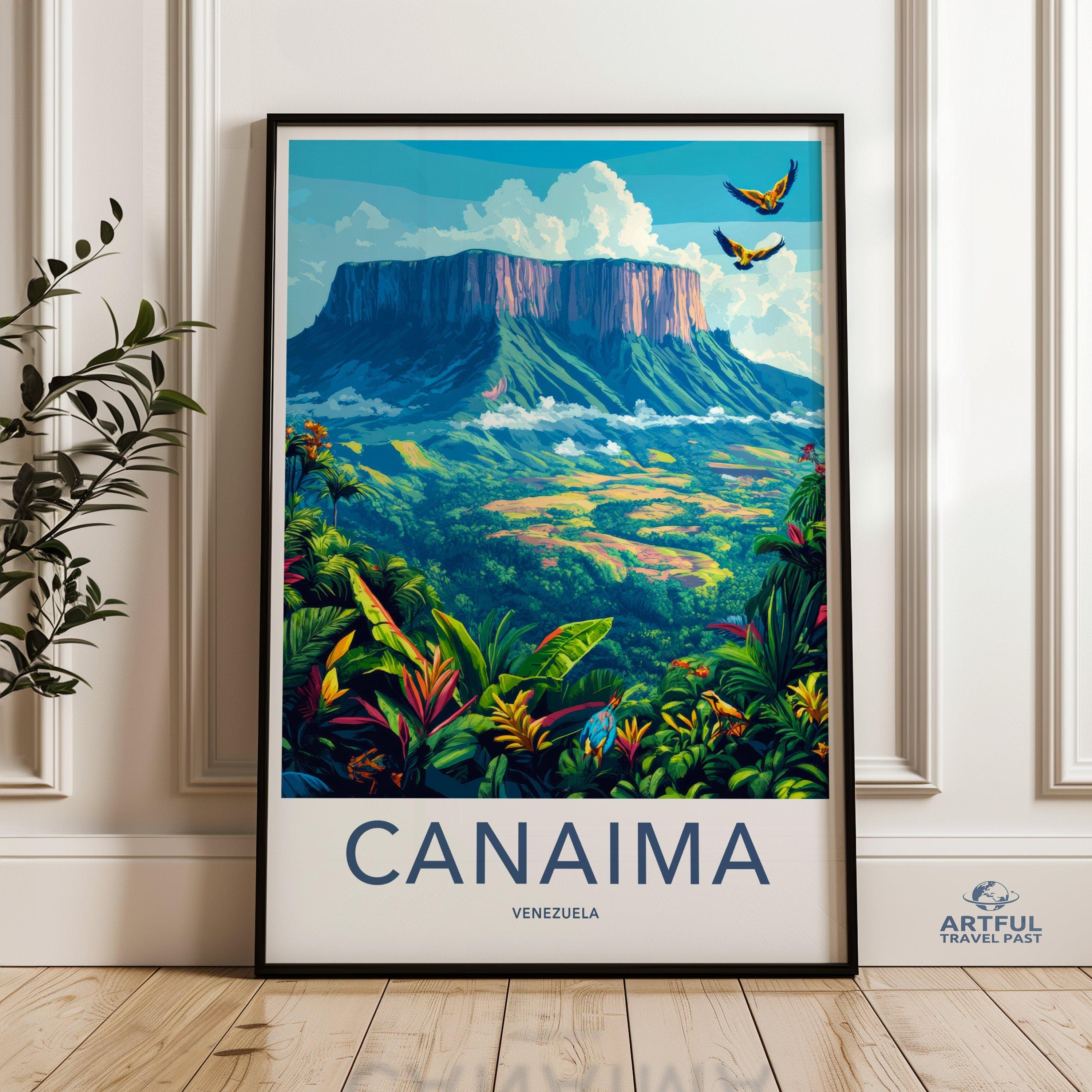 Canaima National Park Poster | Venezuela Wall Art