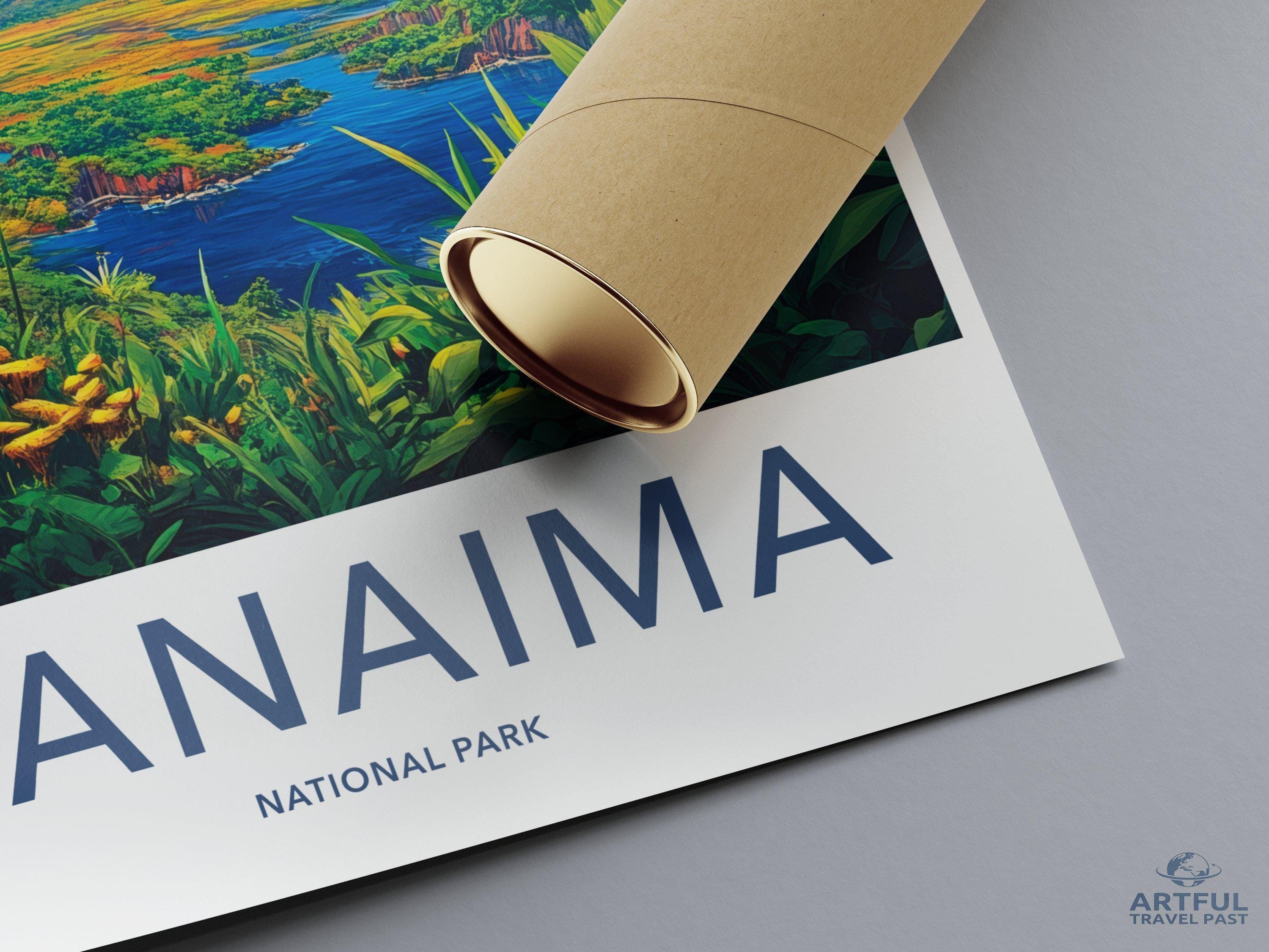 Canaima National Park Poster | Venezuela Wall Art