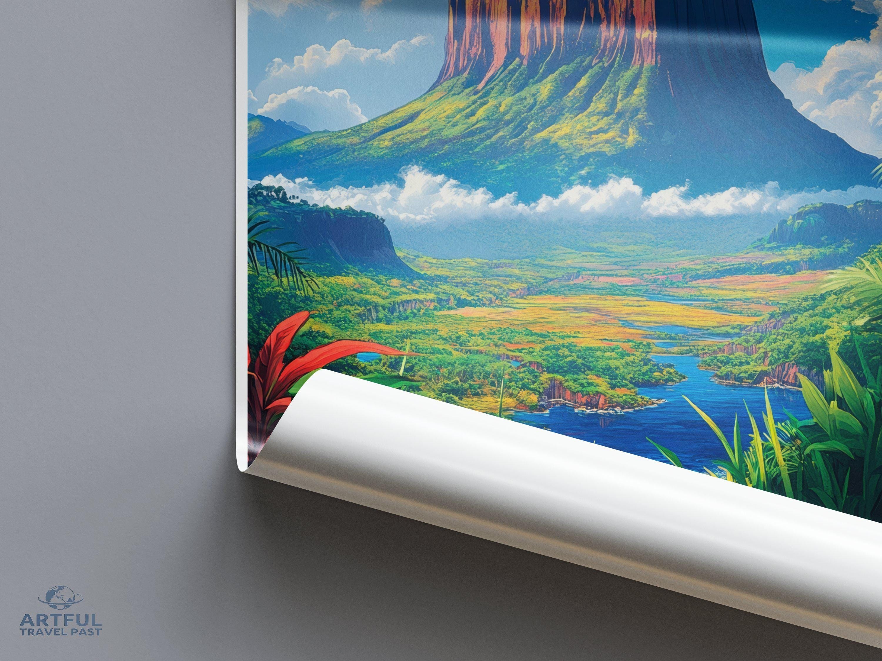 Canaima National Park Poster | Venezuela Wall Art