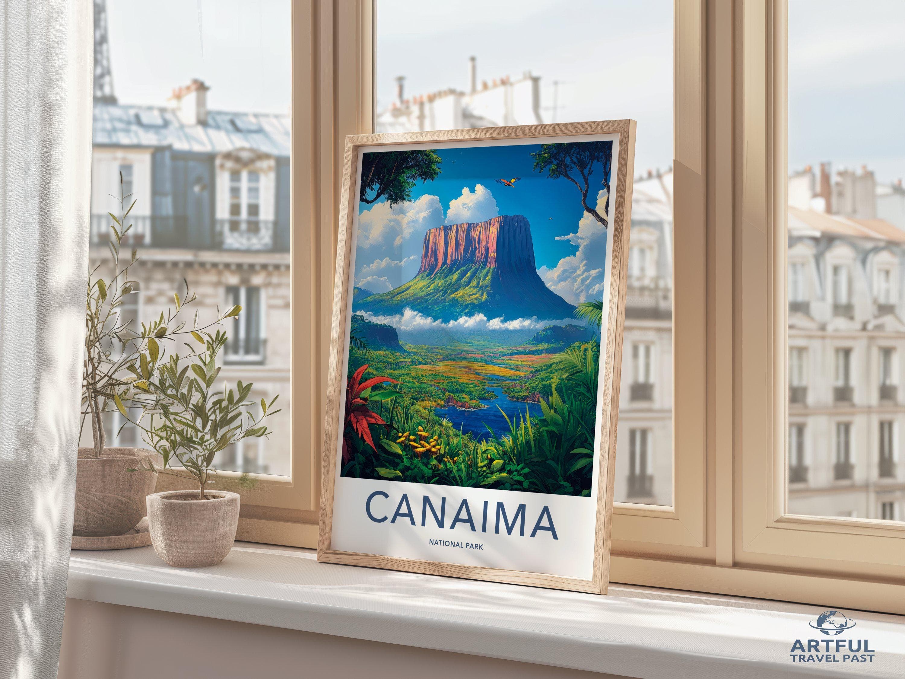 Canaima National Park Poster | Venezuela Wall Art