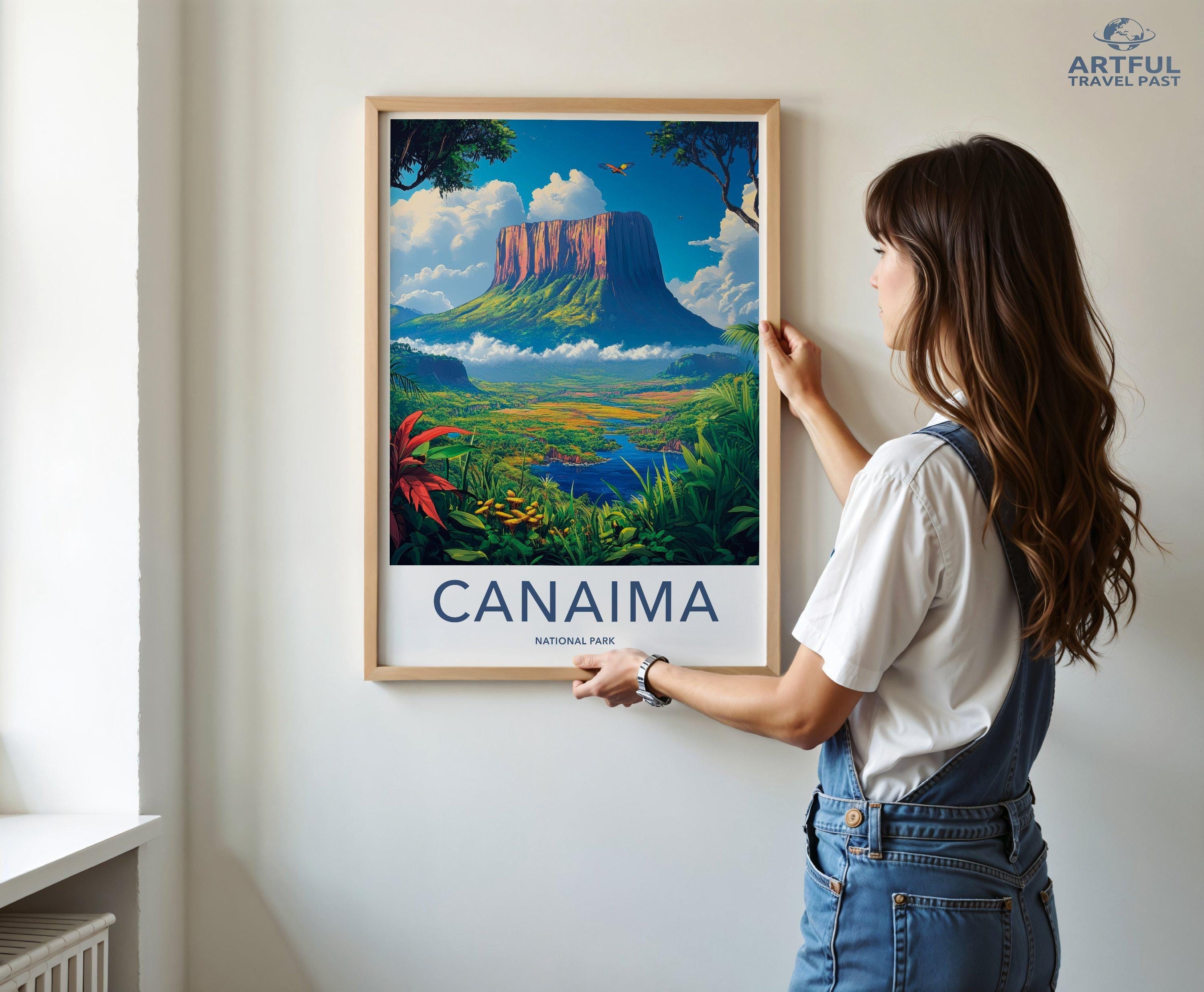 Canaima National Park Poster | Venezuela Wall Art