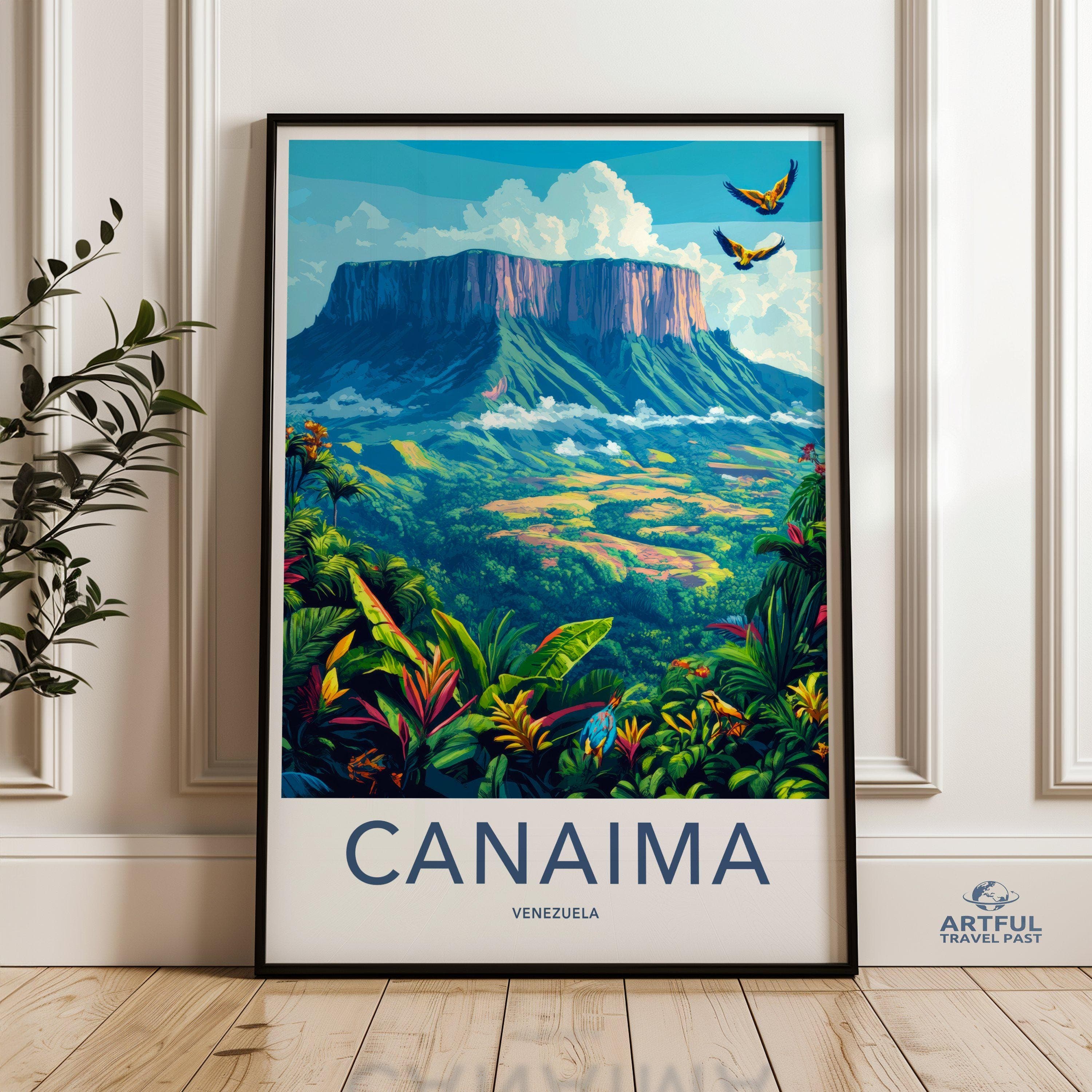 Canaima Poster - Venezuela National Park