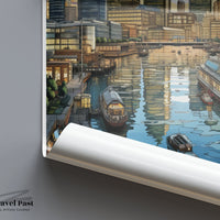 Canary Wharf Poster - England Wall Art