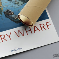 Canary Wharf Poster - England Wall Art